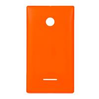 Effen kleur batterij terug dekking voor Microsoft Lumia 532(Orange)