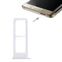 huismerk 2 SIM-kaarthouder voor Galaxy S6 Edge plus / S6 Edge+(Gold)