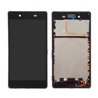 huismerk LCD-scherm en Digitizer met Frame voor Sony Xperia Z4(Black)