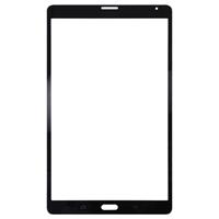 huismerk De Lens van het buitenste glas van de voorste scherm voor Galaxy Tab S 8.4 LTE / T705 (zwart)