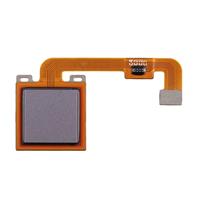 huismerk Sensor van de vingerafdruk Flex kabel voor Xiaomi Redmi Note 4 X (grijs)