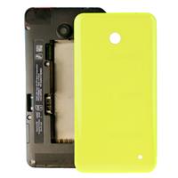 huismerk Huisvesting batterij Back Cover + zijknoop voor Nokia Lumia 635 (geel)