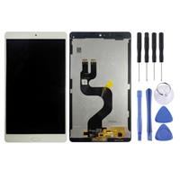 huismerk LCD-scherm en Digitizer voor Huawei MediaPad M3 8 4 inch / YIBTV-W09 / BTV-DL09(White)