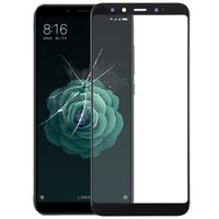 huismerk Voorste scherm buitenste glaslens voor Xiaomi Mi 6 X (zwart)