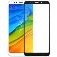 huismerk De voorkant van de Lens van het buitenste glas van het scherm voor Xiaomi Redmi 5 Plus (zwart)