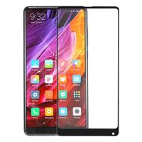 huismerk Voorste scherm buitenste glaslens voor Xiaomi Mi Mix2 (zwart)