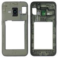 huismerk Midden Frame Bezel plaat voor de Galaxy J1 (2016) / Express 3 / Galaxy Amp 2 / J120F / J120A / J120H / J120M / J120M / J120T(Grey)