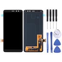 huismerk LCD-scherm en Digitizer voor Galaxy A8 (2018) / A5 (2018) / A530(Black)