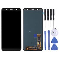 huismerk LCD-scherm en Digitizer voor Galaxy A6 PLUS (2018) / A605(Black)