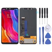 huismerk LCD-scherm en Digitizer voor Xiaomi Mi 8(Black)