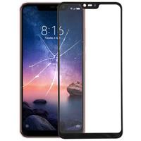 huismerk De Lens van het buitenste glas van de voorste scherm voor Xiaomi Redmi opmerking 6(Black)