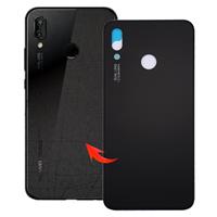 huismerk Achterkant voor Huawei P20 Lite(Black)