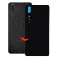 huismerk Back Cover voor Huawei P20 (zwart)