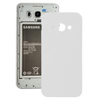 huismerk Achterste schutblad voor Galaxy J1 Ace / J110M / J110F / J110G / J110L(White)