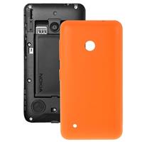 huismerk Effen kleur kunststof batterij terug dekking voor Nokia Lumia 530/Rock/M-1018/RM-1020(Orange)