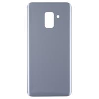 huismerk Achterste schutblad voor Galaxy A8 PLUS (2018) / A730(Grey)