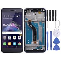 huismerk LCD-scherm en Digitizer volledige montage met Frame voor Huawei P8 Lite (2017)(Black)