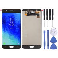 huismerk LCD-scherm en Digitizer voor Galaxy J7 (2018) / J737(Black)