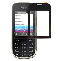 huismerk Touch paneel voor Nokia Asha 202(Black)
