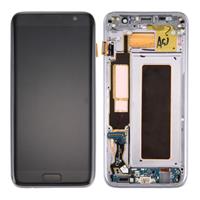 huismerk voor Galaxy S7 Edge / G935A originele LCD-scherm en Digitizer met Frame & opladen poort Board & Volume knop & Power Button(Black)