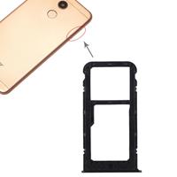 SIM-kaarthouder + SIM-kaarthouder / Micro SD-kaart lade voor Huawei Honor V9 Play (zwart)