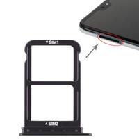 huismerk SIM-kaarthouder + SIM-kaarthouder voor Huawei P20 Pro (zwart)