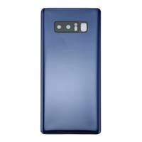 huismerk Opmerking voor Galaxy 8 achtercover met Camera Lens Cover(Blue)