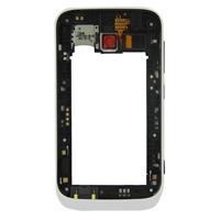 huismerk Middelste Frame Bezel voor Nokia Lumia 822(White)