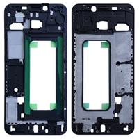 huismerk Voorzijde huisvesting LCD Frame Bezel plaat voor Galaxy C5(Black)