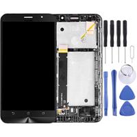 huismerk Ga voor Asus Zenfone ZB551KL TV TD-LTE X013D X013DB LCD-scherm en Digitizer volledige montage met Frame(Black)