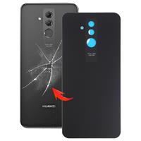 huismerk Achterste schutblad voor Huawei Mate 20 Lite / Maimang 7(Black)