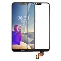 huismerk Touch Panel voor Nokia X 6 (2018)(Black)