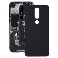 huismerk Achterste schutblad voor Nokia 5.1 Plus (X5)(Black)