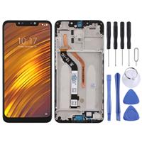 huismerk LCD-scherm en Digitizer met Frame voor Xiaomi Pocophone F1 (zwart)