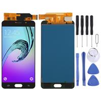 huismerk LCD-scherm en Digitizer volledige montage (TFT materiaal) voor Galaxy A7 (2016) A710F A710F/DS A710FD A710M A710M/DS A710Y/DS A7100(Black)