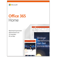 Microsoft 365 Family kopen | Jaarlicentie | 6 gebruikers | Altijd de nieuwste versie