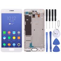 huismerk LCD-scherm en digitizer volledige assemblage met frame voor Lenovo ZUK Z2 (wit)