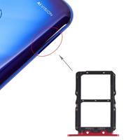 huismerk SIM-kaart lade + SIM-kaart lade voor Huawei Honor Bekijk 20 (EER V20) (rood)