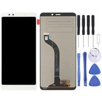 huismerk LCD-scherm en digitizer volledige assemblage voor Xiaomi Redmi 5 (wit)