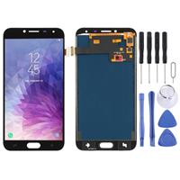 huismerk LCD-scherm en digitizer volledige assemblage (TFT-materiaal) voor Galaxy J4 J400F/DS J400G/DS (zwart)