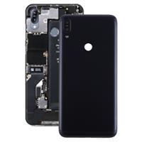 huismerk Batterij terug te dekken met camera lens & kant toetsen voor ASUS Zenfone Max Pro (M1) ZB601KL/ZB602K (zwart)