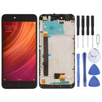 huismerk LCD-scherm en digitizer volledige montage met frame voor Xiaomi Redmi Note 5A Prime/Remdi Y1 (zwart)