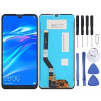 huismerk LCD-scherm en digitizer volledige assemblage voor Huawei Y7 (2019) (zwart)