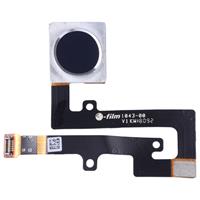 huismerk Vingerafdruk sensor Flex kabel voor Nokia X6 (2018)/TA-1099/6 1 plus (zwart)