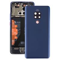 huismerk Originele batterij achtercover met camera lens voor Huawei mate 20 (blauw)