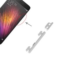 huismerk Aan/uit-knop en volume knop voor Xiaomi MI 5 (zilver)