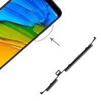 huismerk Aan/uit-knop en volume regeling voor Xiaomi Redmi 5 plus (zwart)