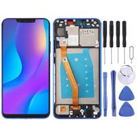 huismerk LCD-scherm en digitizer volledige montage met frame voor Huawei Nova 3i (blauw)