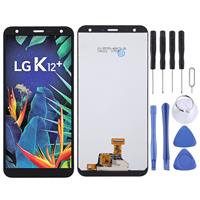 huismerk LCD-scherm en digitizer volledige montage voor LG K12/K12 +/K40 (zwart)