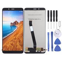 huismerk LCD-scherm en digitizer volledige assemblage voor Xiaomi Redmi 7A (zwart)